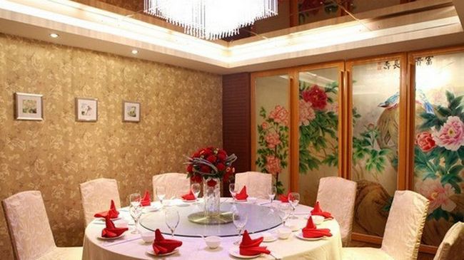 Moonstar Hotel 雅安 餐厅 照片